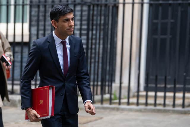 Chancellor Rishi Sunak. Picture: Dominic Lipinski/PA Wire