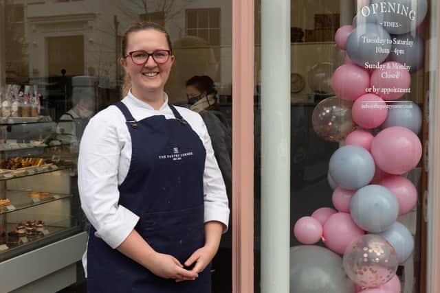Pictured is:  Alexandra Bishop at Pastry Corner

Picture: Keith Woodland