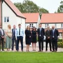 The new Persimmon Homes South Coast land and planning team, from left: Brian Robson, Dan Ramirez, Lily Vukovic, Gregg Allison, Jamie Alley, Sharon Eckford), Nicky Steward, James Elms, Ian Armitage, Giles Maltby and Dave Buczynskyj. Picture: Chris Moorhouse Photography