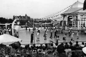 The roller skating rink at Southsea in the 1950s.