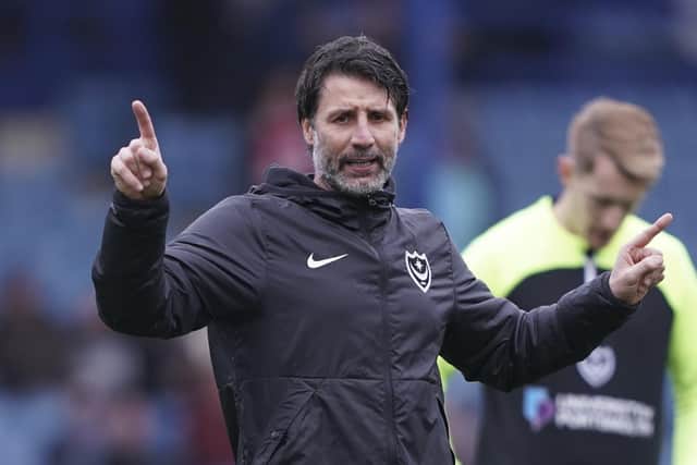 Danny Cowley has been dismissed as Pompey head coach following a poor run of league results since September. Picture: Jason Brown/ProSportsImages