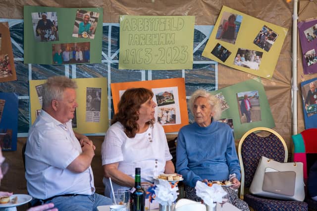 The 60th anniversary garden party at Abbeyfield in Fareham. Picture: Mike Cooter (290723)