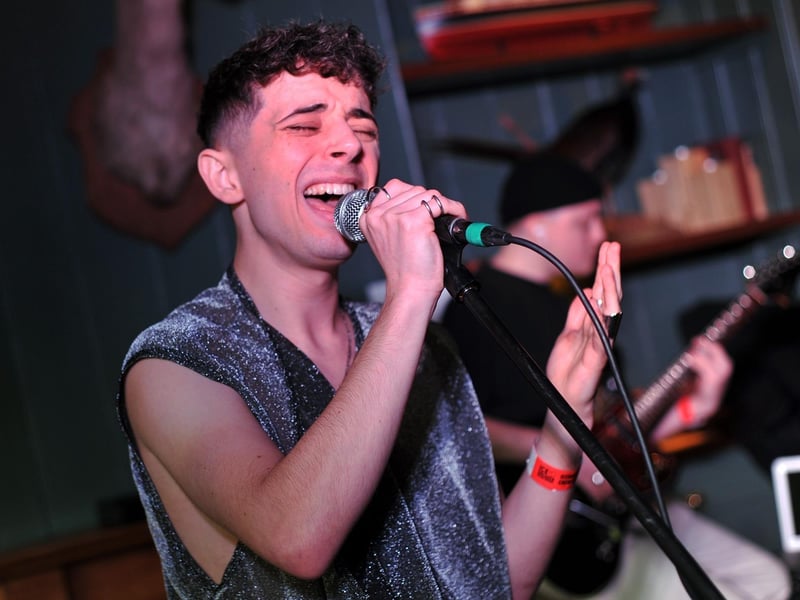 James Matthews playing at The Vaults during Icebreaker Festival on February 3, 2024. Picture by Paul Windsor