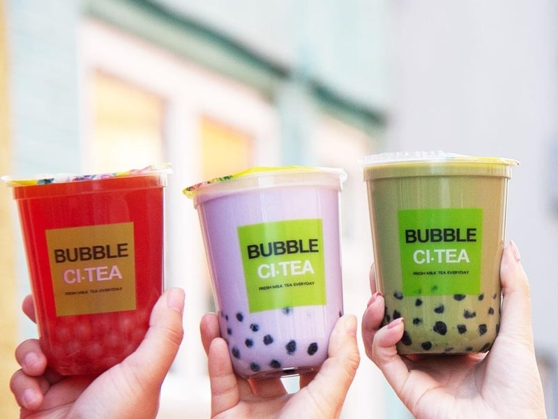 Bubble CiTea Ltd in Gunwharf Quays has a 4.8 good rating based on 493 reviews. One said: "The drinks are always yummy and the staff and all so lovely! 