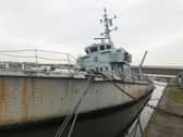 HMS Bronington March 2022. Pic Mike McBride 