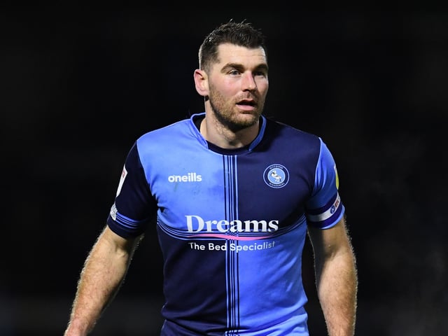 Club: Wycombe; Age: 32; Appearances: 39; Goals: 15; Assists: 6; WhoScored rating: 7.5
