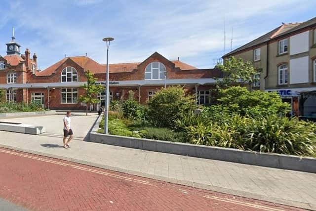 Bognor Regis Railway Station was shut earlier this morning due to a gas leak nearby. Picture: Google Street View.
