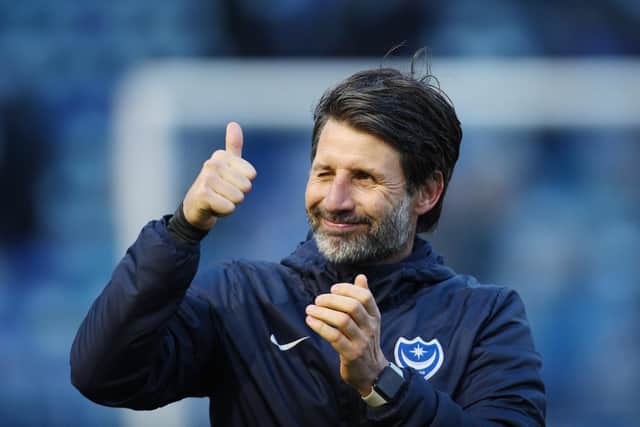Danny Cowley is delighted at Pompey's character since their Oxford United disappointment. Picture: Joe Pepler
