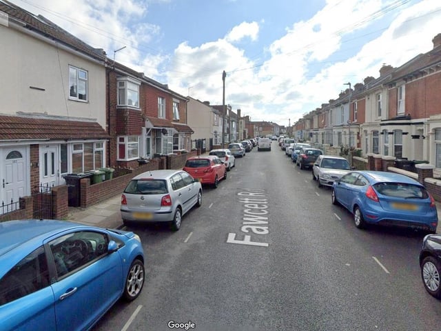 Previously known as Lazy Lane, Fawcett Road and the Fawcett Inn were named after Lieutenant Alexander Fawcett who was shot and died fighting in the First Indian War of Independence in 1858 at the age of 20. There is a memorial to him at St Thomas' Cathedral in Old Portsmouth.