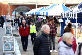 Over 40 local traders set up at the Hotwalls Studios Christmas Creative Market on Saturday and Sunday.