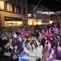 Commercial Road Christmas lights switch on in 2011.
Picture: Paul Jacobs (114102-16)