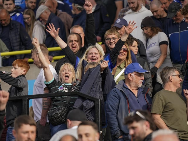 There were plenty of smiles before kick-off - and even more afterwards after the win.