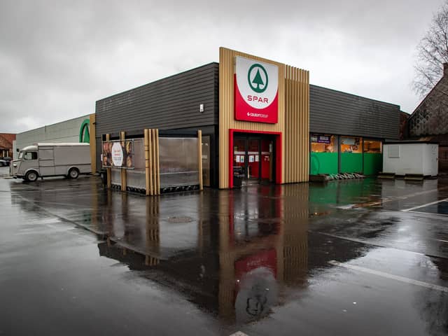 Spar stores are closed across the country. Picture: KURT DESPLENTER/BELGA MAG/AFP via Getty Images