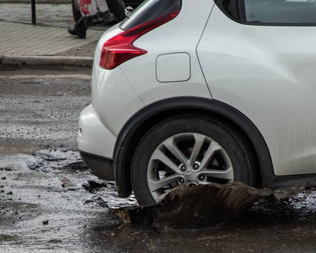 Pothole claims - picture for illustration purposes. Photo: Adobe Stock