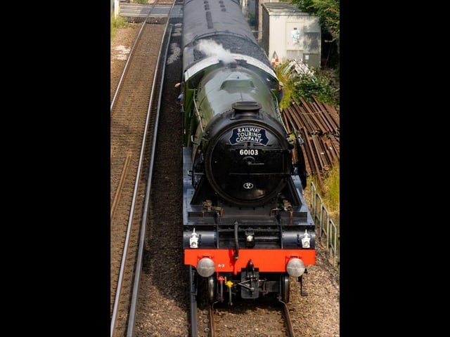 The Flying Scotsman in Cosham