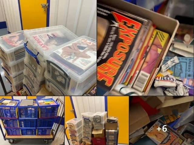 Crates of vintage Playboy magazines and other ephemera have sold in Portsmouth on Facebook.