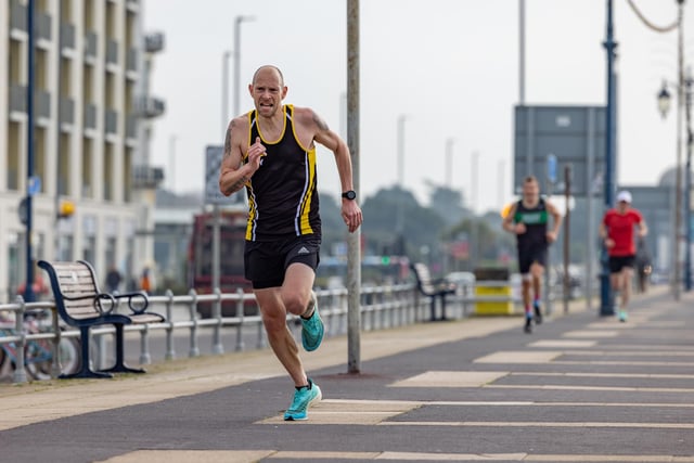 Competitors in the Southsea parkrun. Picture: Mike Cooter
