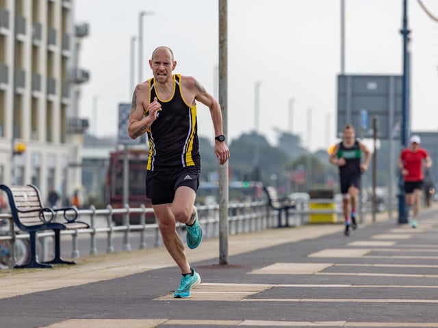 Competitors in the Southsea parkrun. Picture: Mike Cooter