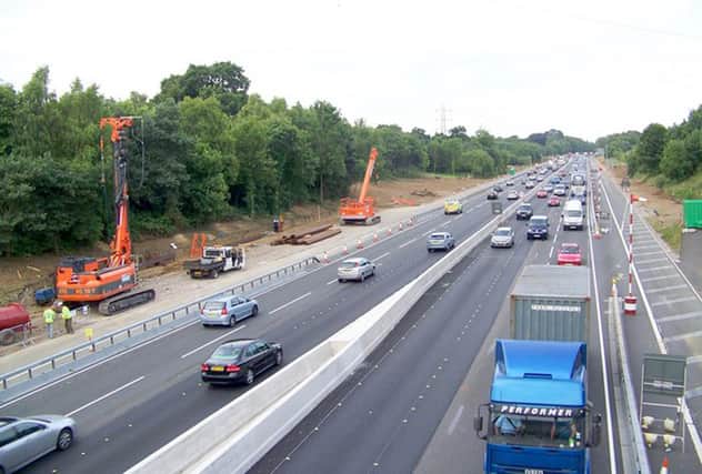 Work to turn the M27 into a smart motorway will continue