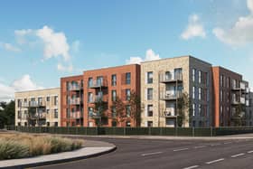 Chichester Shopwyke Lakes CGI