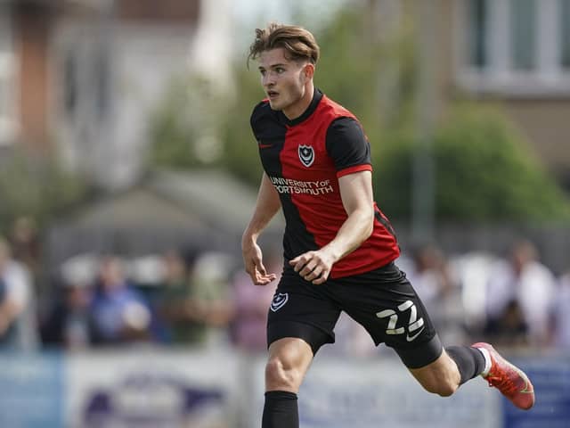 Pompey youngster Liam Vincent has spent the season on loan in non-league football, representing three clubs. Picture: Jason Brown/ProSportsImages