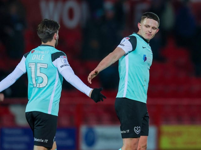 Bristol Rovers win: 27 per cent: Pompey win: 47 per cent; Draw 26 per cent.