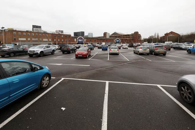 NCP car park, formerly the site of the Tricorn shopping centre
Picture: Chris Moorhouse      (161220-64)