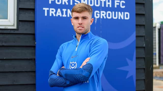 New Pompey signing Zak Swanson has been handed his debut against Qatar SC. Picture: Portsmouth FC