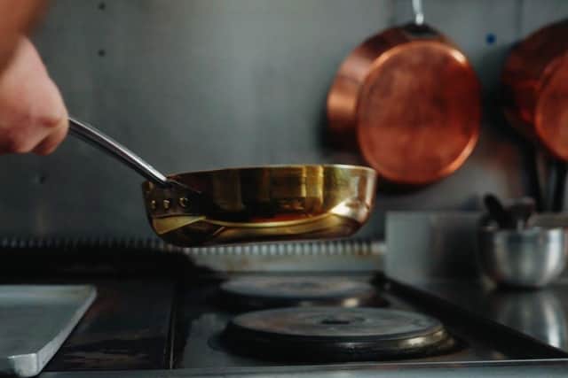 The Heritage Excell Copper Cookware Collection is entirely crafted in Britain