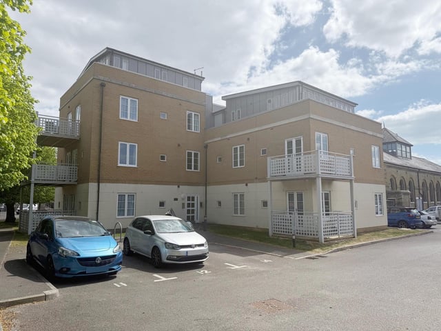 Vacant one-bedroom flat on the first floor at 6 Admiral House, 1 St Georges Walk, Gosport