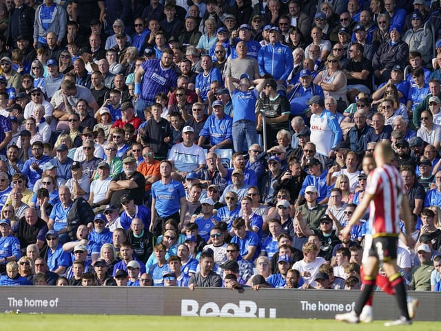 Pompey recorded their biggest crowd of the season on Saturday, with 20,330 packed inside Fratton Park for the visit of Sheffield United.