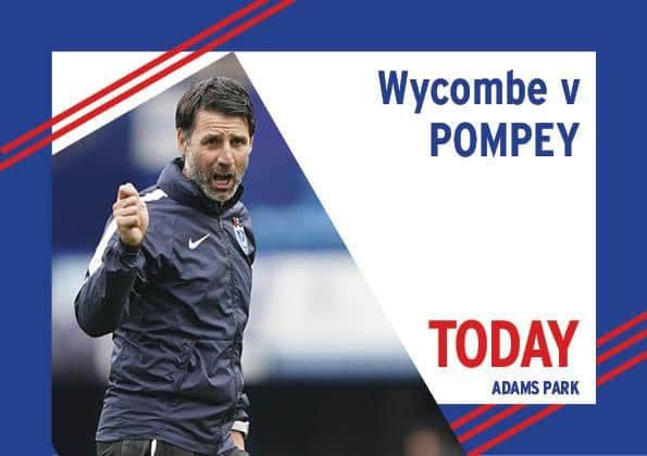 Pompey travel to Wycombe today in League One.