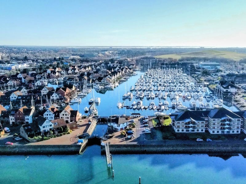 The average house price in Paulsgrove West & Port Solent rose from £268,000 in the year ending September 2021 to £315,000 the following year, a difference of £47,000 or 17.5 per cent
Picture: Simon Frost Instagram: @frosty_the_droneman