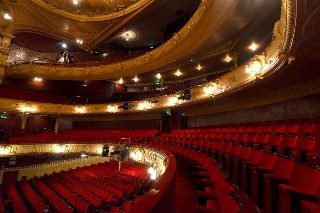 The Kings Theatre in Portsmouth put in place a wide range of safety measures to ensure last year's pantomime went go ahead. Photograph: Roger Arbon/Solent News & Photo Agency