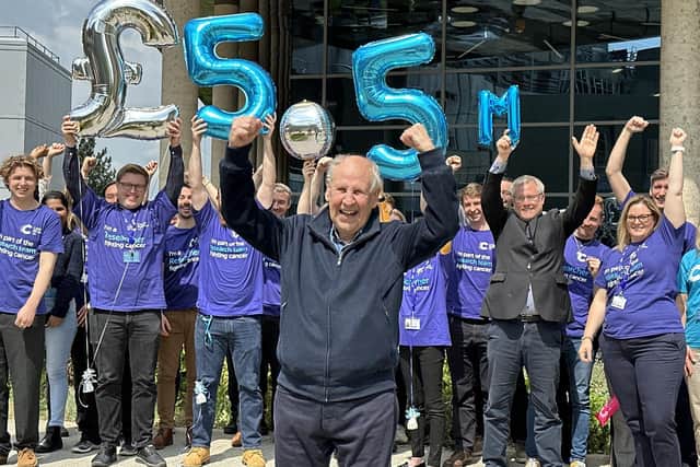 Patient Ivan Symonds, 84, from Southsea, was diagnosed with prostate cancer in 2012. He took part in the ProCAID trial which showed that adding a targeted cancer drug to chemotherapy treatment can improve survival for patients with advanced prostate cancer.
Picture: Cancer Research UK