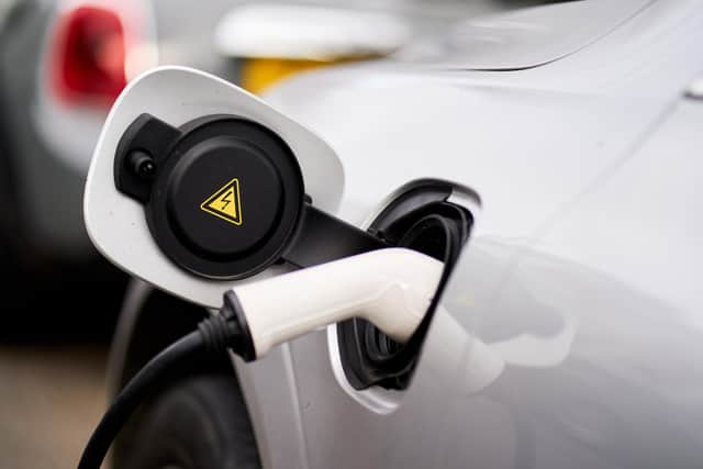 The number of electric cars being driven around the streets of Portsmouth at the end of last year rose by almost 50%