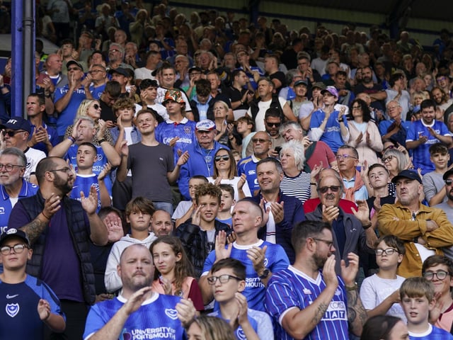An overall crowd of 17,454 took in the game against Cheltenham