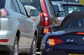 A collision on the M27 has resulted in one lane closing with sever delays of up to 30 minutes reported.