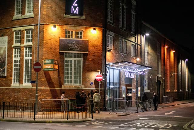 Five girls were sexually assaulted inside Pryzm nightclub on Easter Monday. Pictured is Pryzm on 17th December 2022. Picture: Habibur Rahman