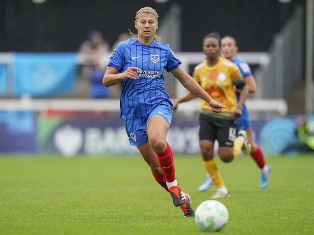 (Replaced by Daisy McLachlan on 81 mins) Really not her day, summed up by a late cross in the second half which drifted out of play following a really promising move. Struggled to retain possession, particularly in the second half, and little went right.