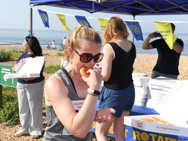 The Doughnut Dash organised by the Gosport Rotary Club
Credit: Paul Jacobs/pictureexclusive.com