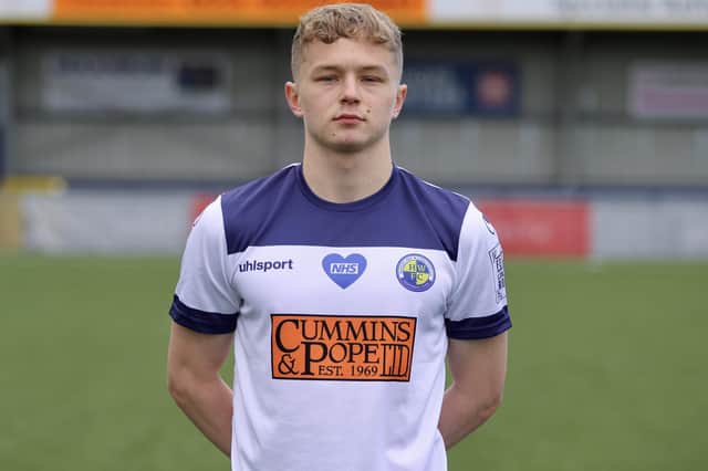 New Hawks signing Joe Newton. Picture: Kieron Louloudis