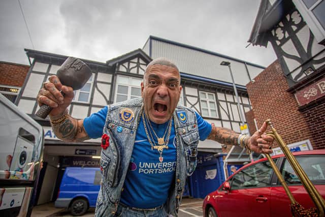 John Westwood will miss Portsmouth's next two matches. Picture: Habibur Rahman