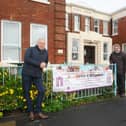  Lee Hub, the community organisation set to take over Lee-on-the-Solent library has been given the green light.Pictured is: (l-r) Jonathan Moore, chairman of Lee Business Association and Cllr. Graham Burgess.Picture: Sarah Standing (271020-6941)