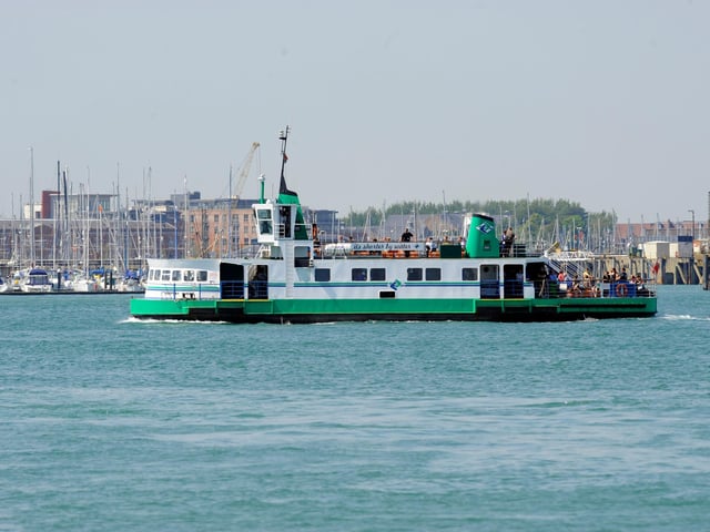 Gosport Ferry, 25th May 2012. Picture: Allan Hutchings 121835-456