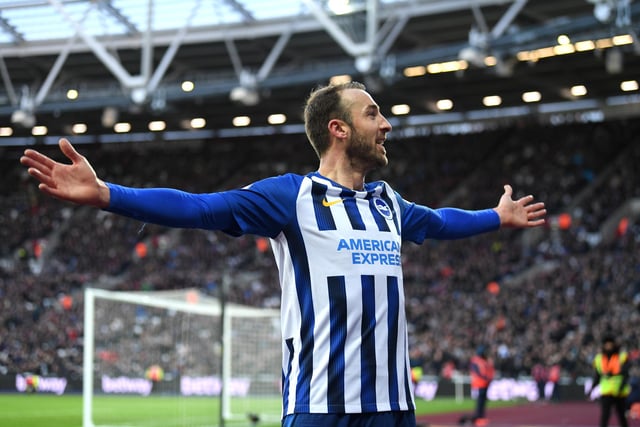 The average age of Brighton's squad is 26.7. The Seagulls oldest player is Glenn Murray at 36-years-old.