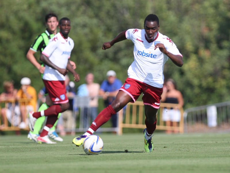 Travelled to Gibraltar with Pompey in 2012 but moved to the MLS
