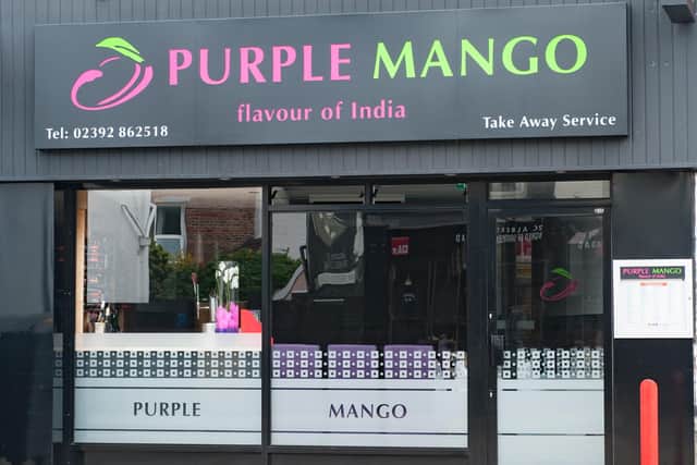 Purple Mango restaurant in Albert Road, Southsea. Picture Credit: Keith Woodland.