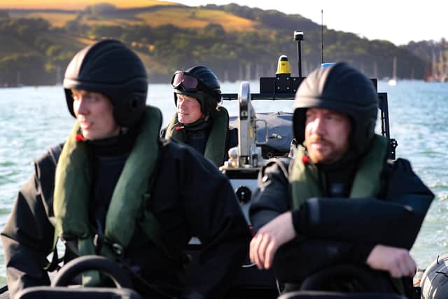 HMS Tamar on exercises
Picture: Royal Navy