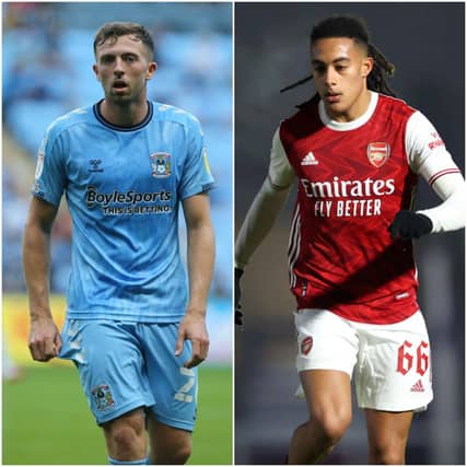 Jordan Shipley, left, and Miguel Azeez are two of the latest names to be linked with Pompey